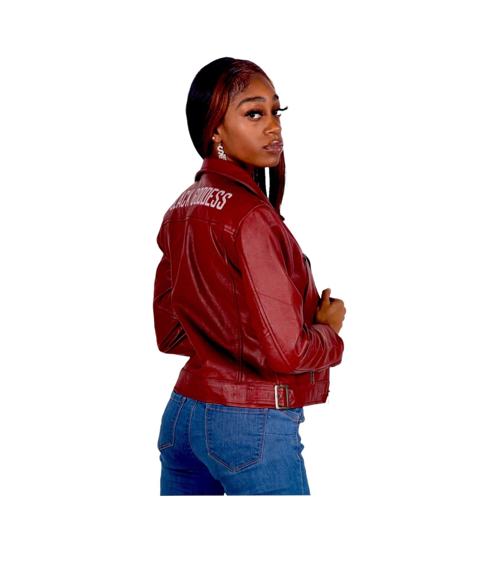 How to Style Red Leather Jackets?