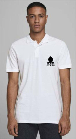 BLACK GODS Slim Fit Polo T-Shirts - Black Gods and Goddess